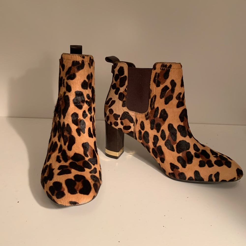 Tory Burch Leopard bootie